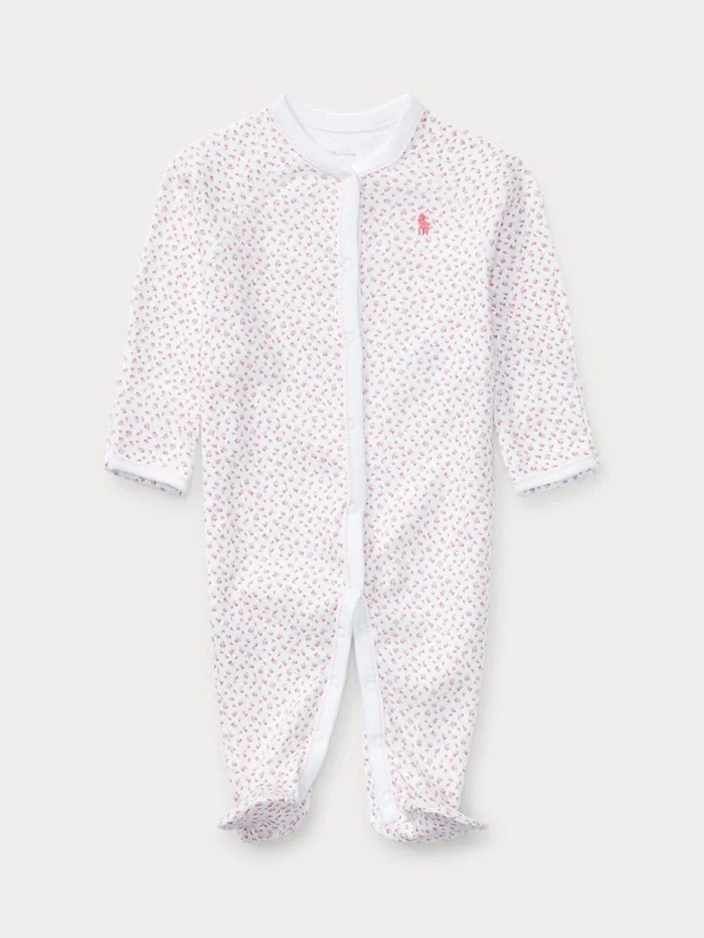 Ralph Lauren 100% cotton Floral onesie size 6 months